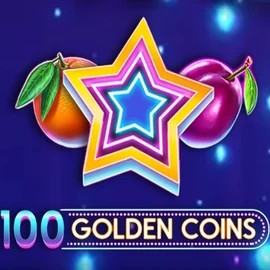 100 Golden Coins by Amusnet Interactive, showcased at mr-vegascasino.com – game logo