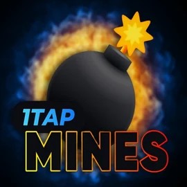 1Tap Mines logo by Turbo Games at Mr Vegas Casino