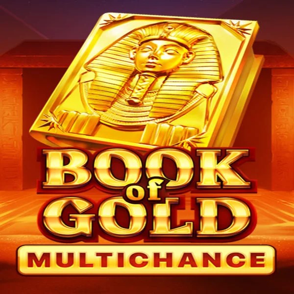 Book of Gold Multichance logo – Slots by Playson at Mr Vegas Casino