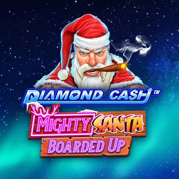 Play Diamond Cash Mighty Santa Boarded Up slot by Greentube on mr-vegascasino.com