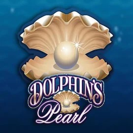 Dolphins Pearl slot logo by Novomatic at Mr Vegas Casino