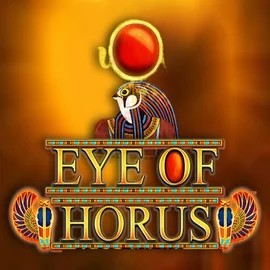 Eye of Horus online game logo by RTG (Reel Time Gaming) on mr-vegascasino.com