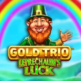 Official Slots logo: Gold Trio Leprechaun's Luck by Playtech at Mr Vegas Casino