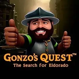 Gonzo's Quest by NetEnt, showcased at mr-vegascasino.com – game logo