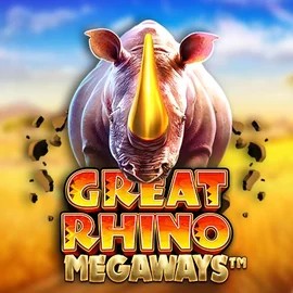 Great Rhino Megaways logo by Pragmatic Play at Mr Vegas Casino