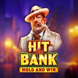 Hit The Bank Hold and Win logo by Playson at Mr Vegas Casino