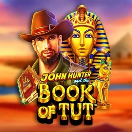 John Hunter and the Book of Tut by Pragmatic Play, showcased at mr-vegascasino.com – game logo