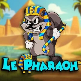 Le Pharaoh online game logo by Hacksaw Gaming on mr-vegascasino.com