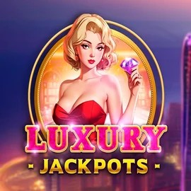 Official Jackpots logo: Luxury Jackpots by Triple Cherry at Mr Vegas Casino