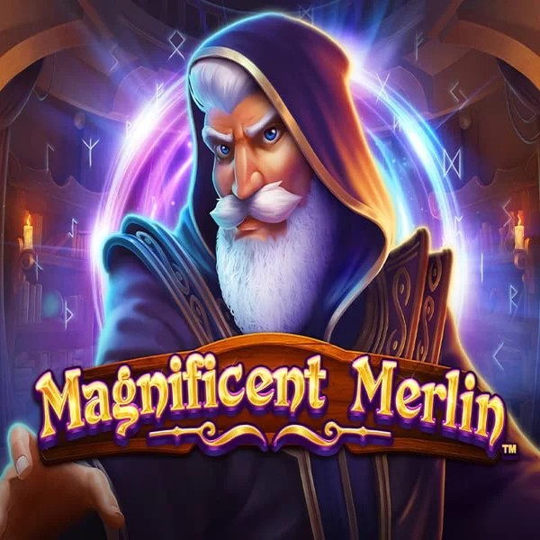 Try Magnificent Merlin slot by Greentube on mr-vegascasino.com – logo image