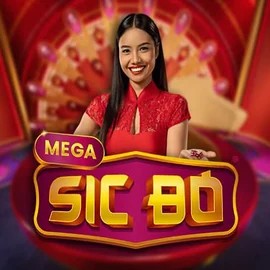 Mega Sic Bo slot icon by Pragmatic Play, available at Mr Vegas Casino