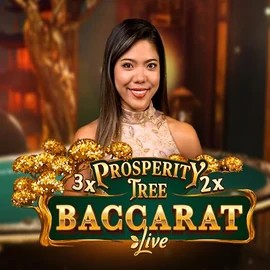 Prosperity Tree Baccarat slot visual from Evolution available on mr-vegascasino.com
