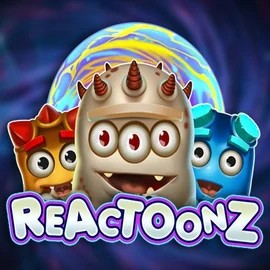 Enjoy Reactoonz by Play'n GO – logo hosted on mr-vegascasino.com