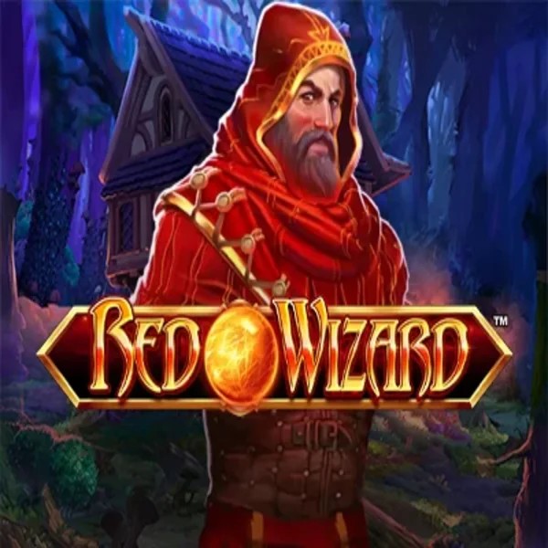Red Wizard logo – Slots by Rarestone Gaming at Mr Vegas Casino