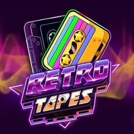 Slots logo of Retro Tapes from Push Gaming at Mr Vegas Casino