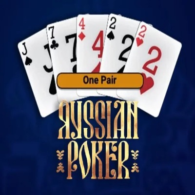 Russian Poker logo by OneTouch Games Mr Vegas Casino