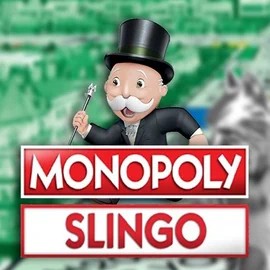 Slingo Monopoly slot logo by Gaming Realms at Mr Vegas Casino