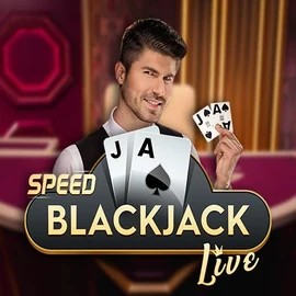 Speed Blackjack logo – Live Casino by Pragmatic Play at Mr Vegas Casino
