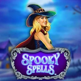 Spooky Spells online game logo by Novomatic on mr-vegascasino.com