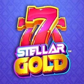 Stellar Gold slot visual from Snowborn Games available on mr-vegascasino.com