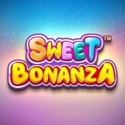Slots logo of Sweet Bonanza from Pragmatic Play at Mr Vegas Casino