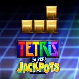 Tetris Super Jackpots slot logo by WMS at Mr Vegas Casino