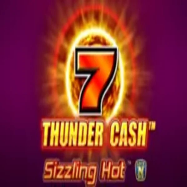 Slots logo of Thunder Cash Sizzling Hot from Novomatic at Mr Vegas Casino