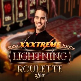 Enjoy XXXtreme Lightning Roulette by Evolution – logo hosted on mr-vegascasino.com